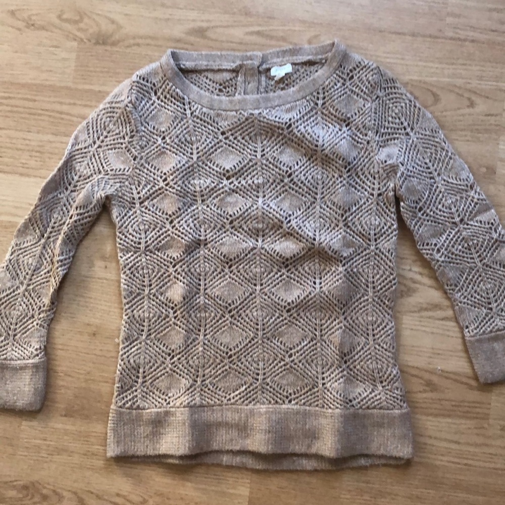 JCrew Crocheted Sweater